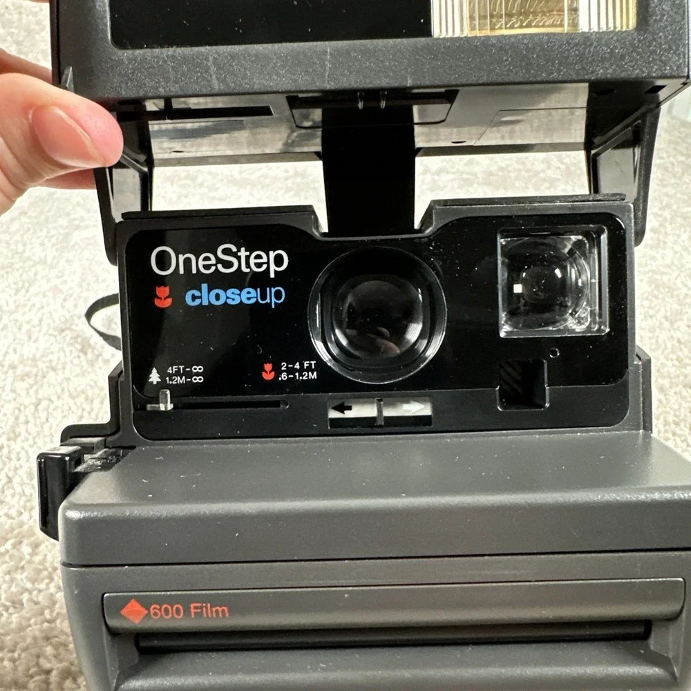 Vintage Polaroid One Step Close Up 600 Instant Film Camera - *Untested*